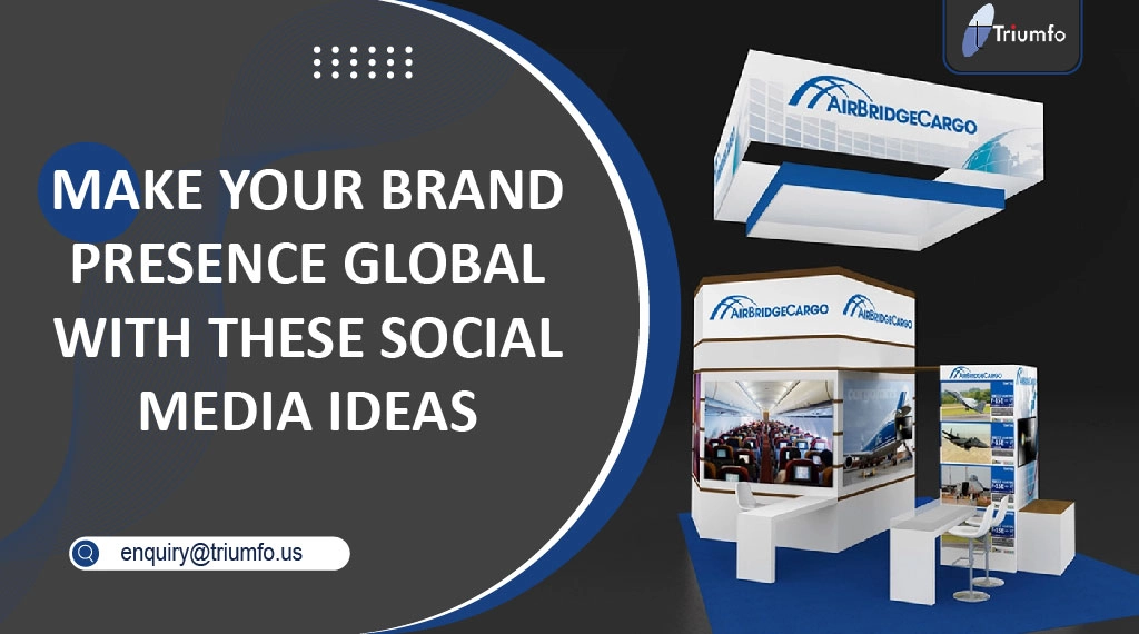 social media ideas for trade show