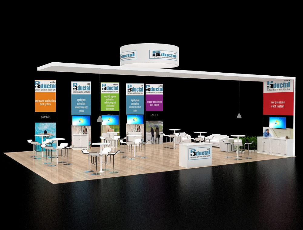 30x40 custom exhibit design