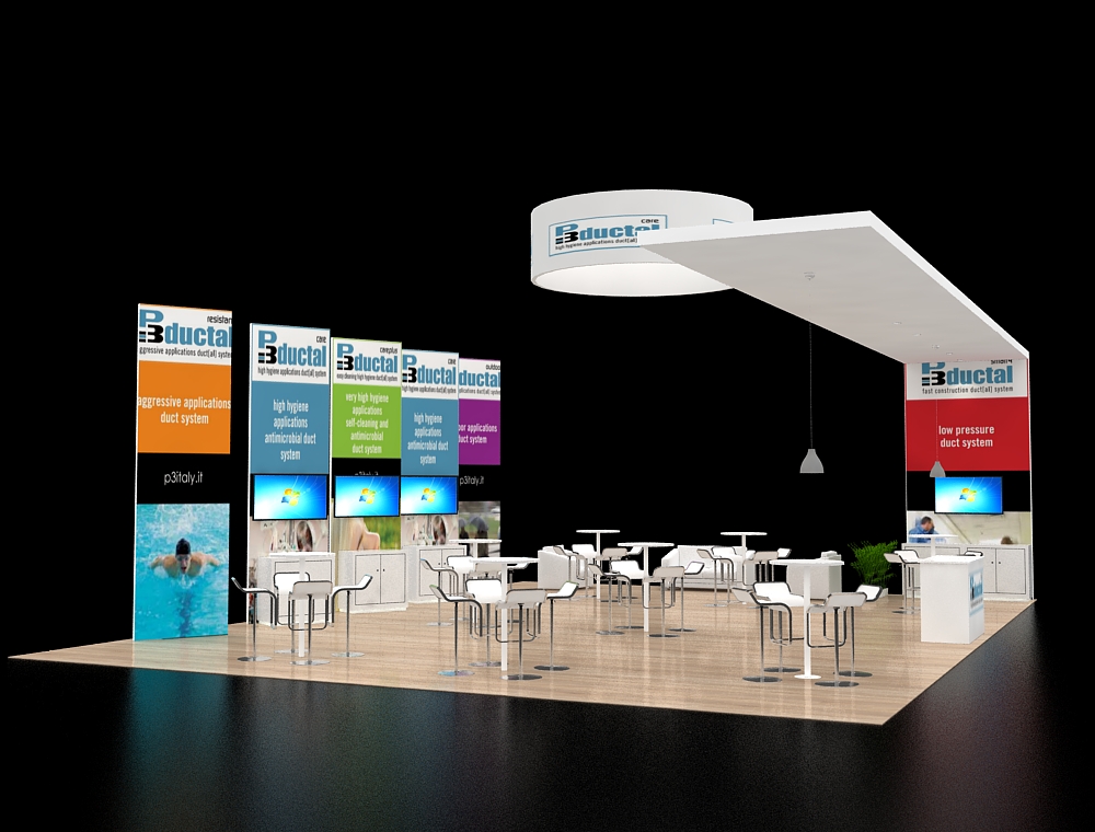 30x40 custom exhibit design