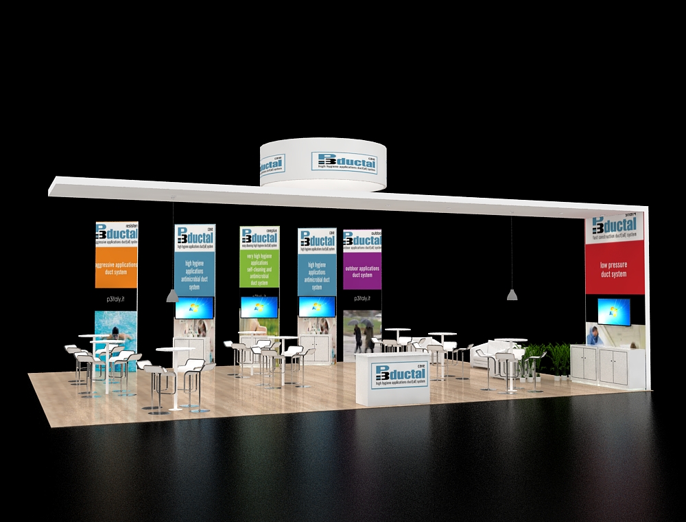 30x40 custom exhibit design
