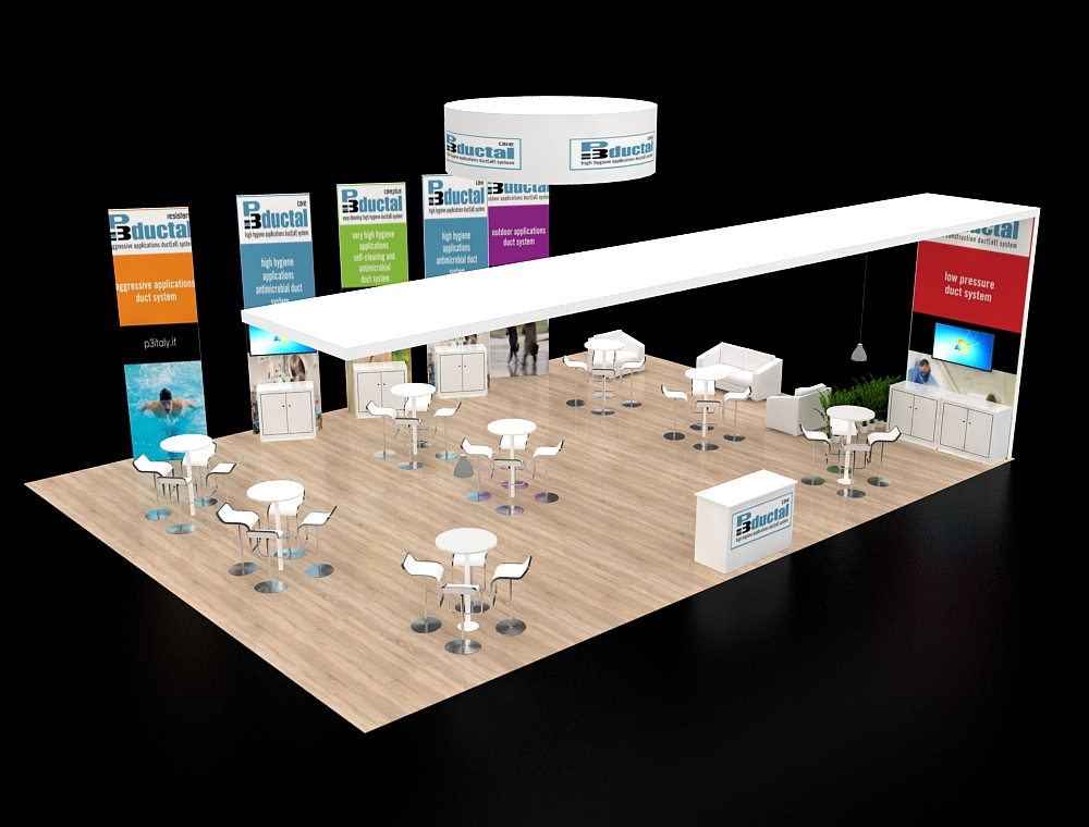 30x40 custom exhibit design