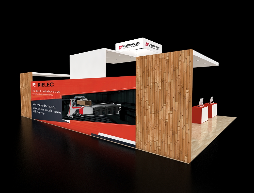 40x40 custom exhibit design