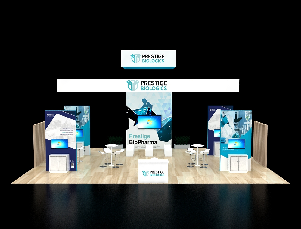 30x40 custom exhibit design