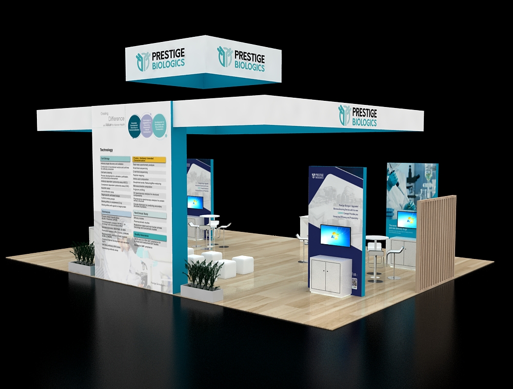 30x40 custom exhibit design