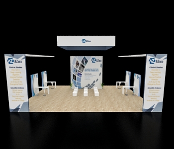 30x40 custom exhibit design