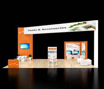 30x40 custom exhibit design