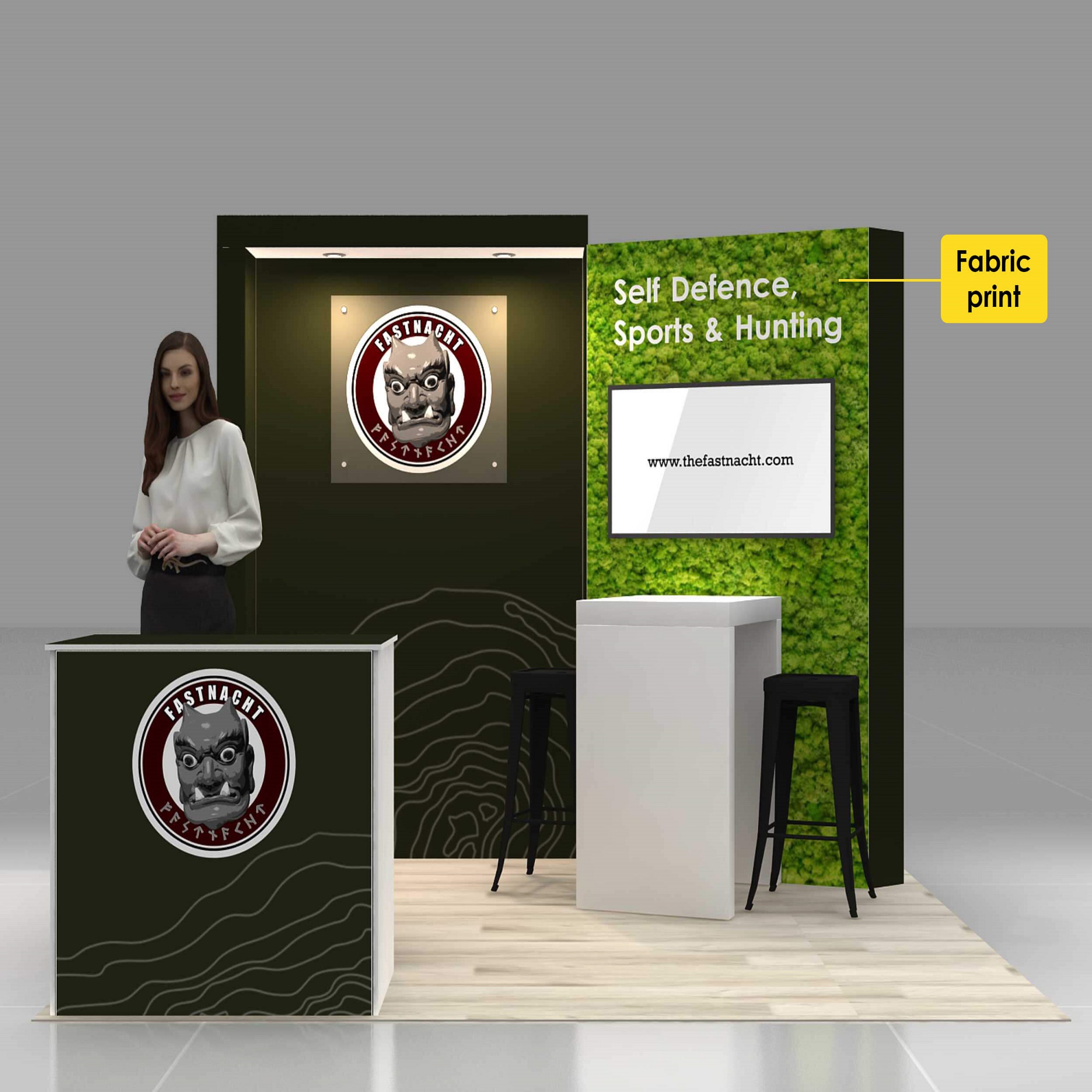 10x10 display for trade show