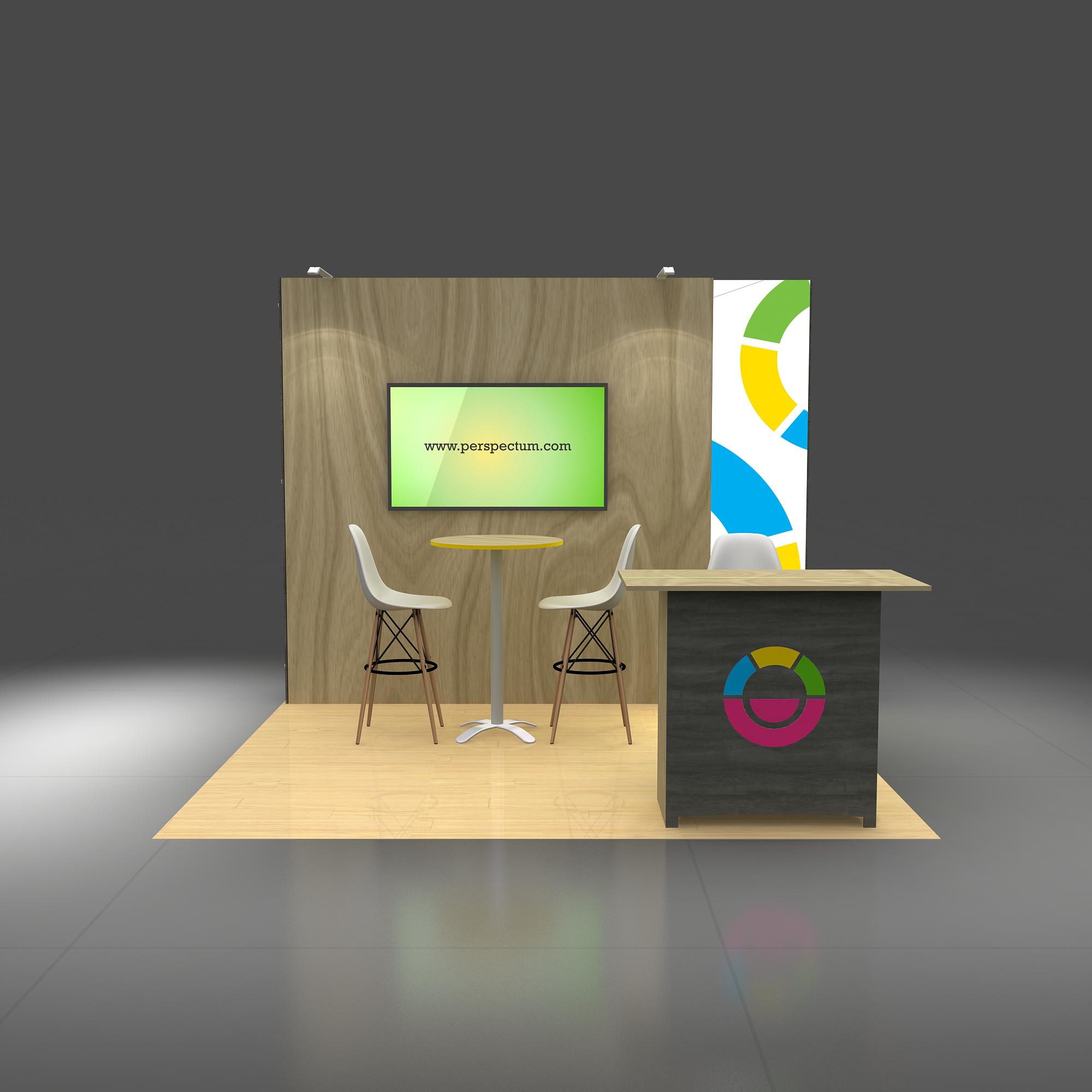 custom exhibit design 10x10