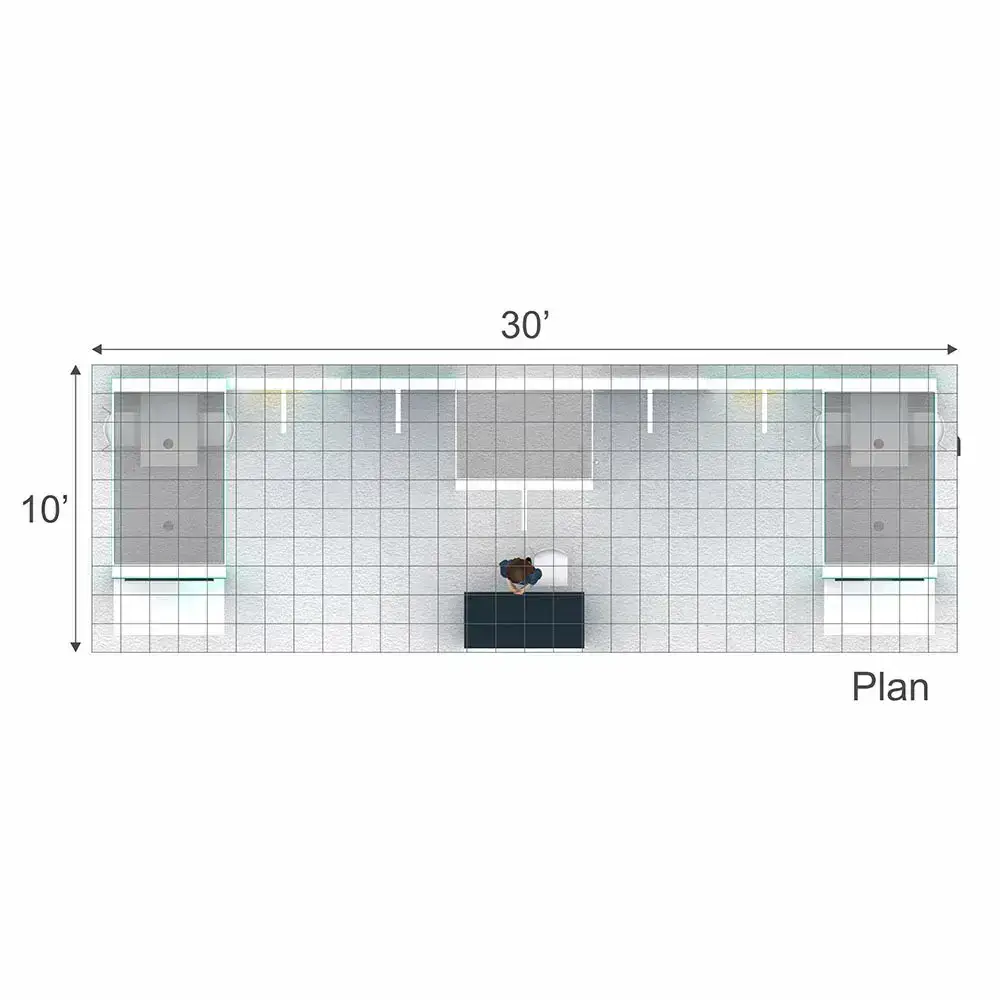 trade show booths 10x30