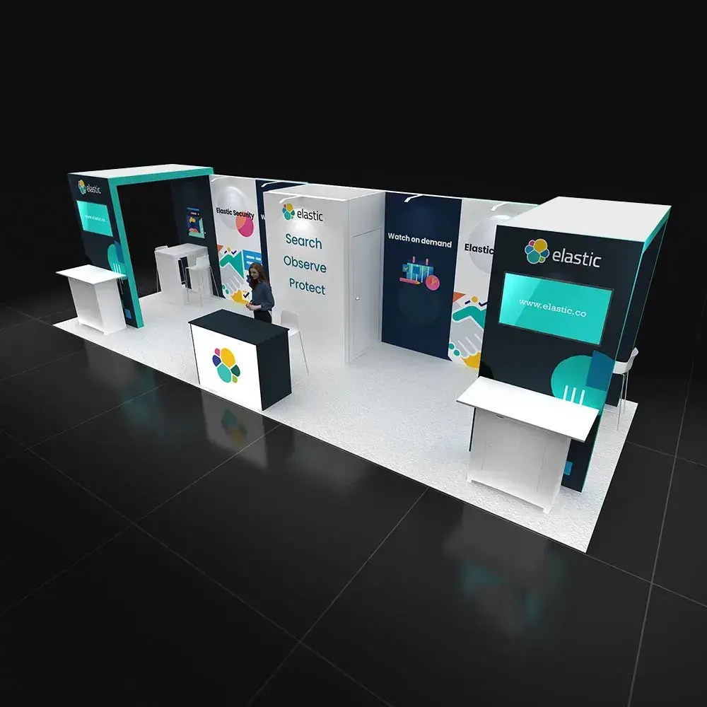 10x30 trade show booth
