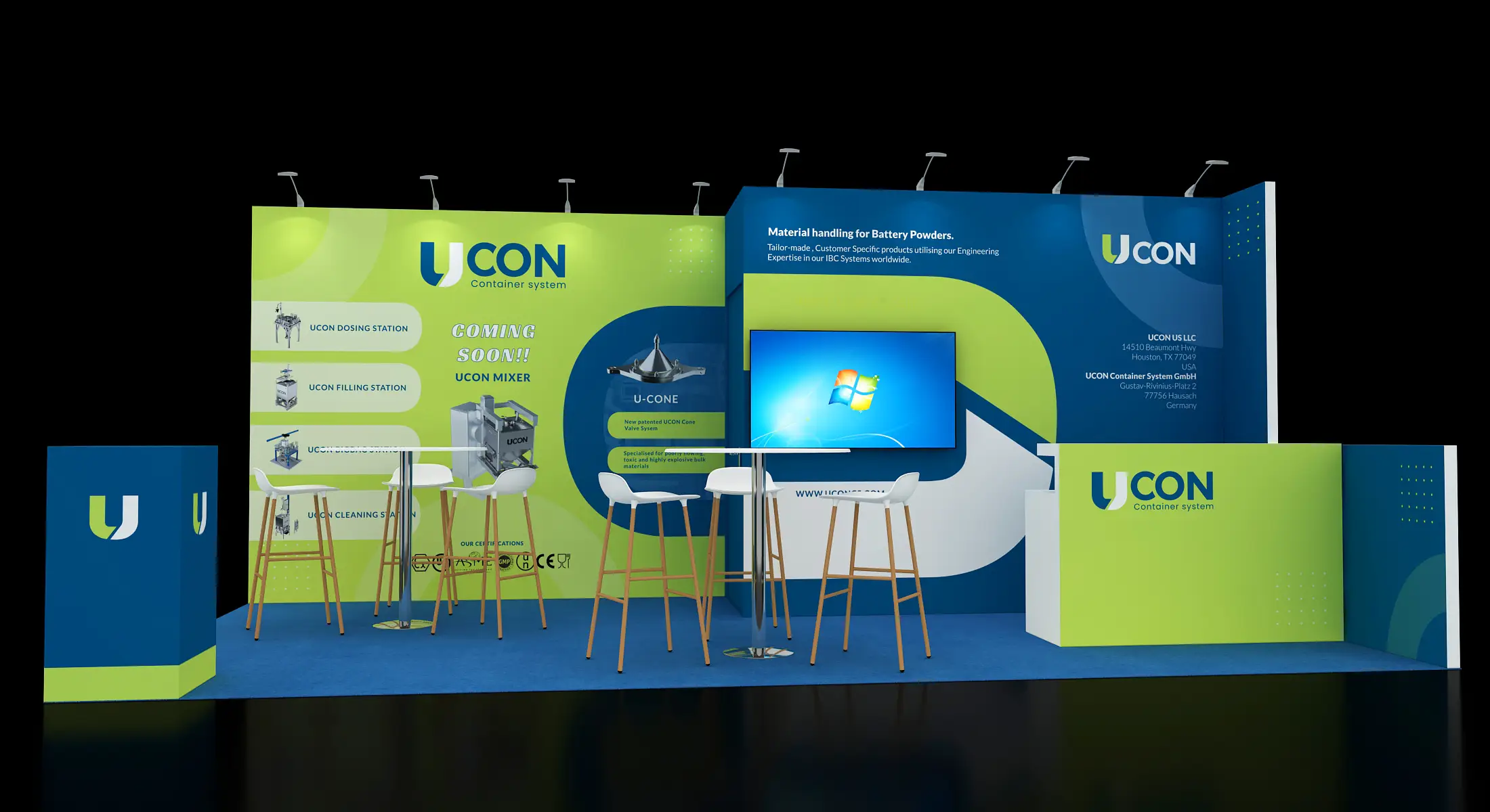 10x20 trade show displays