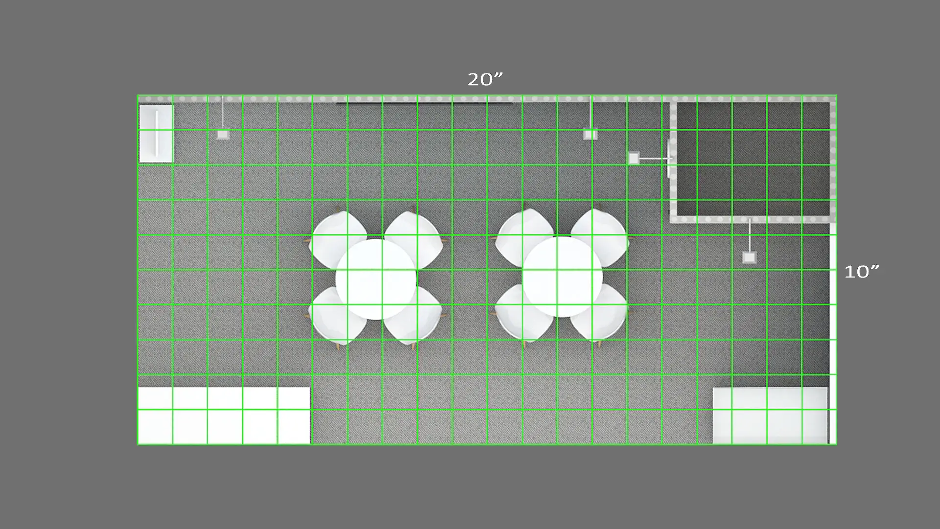 10x20 trade show displays