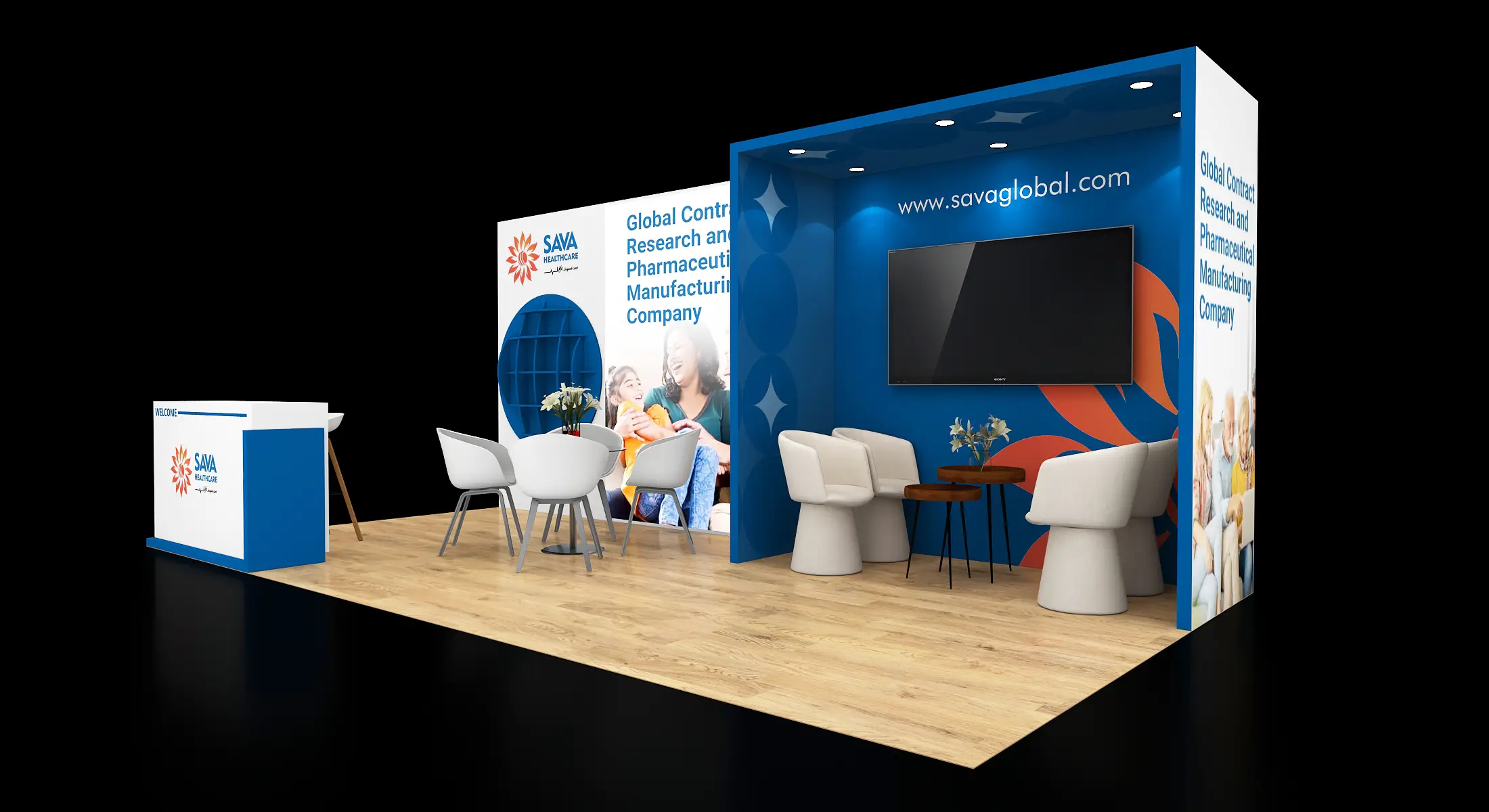 10x20 trade show displays