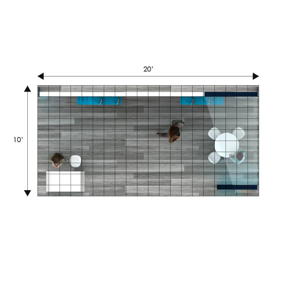 10x20 trade show displays