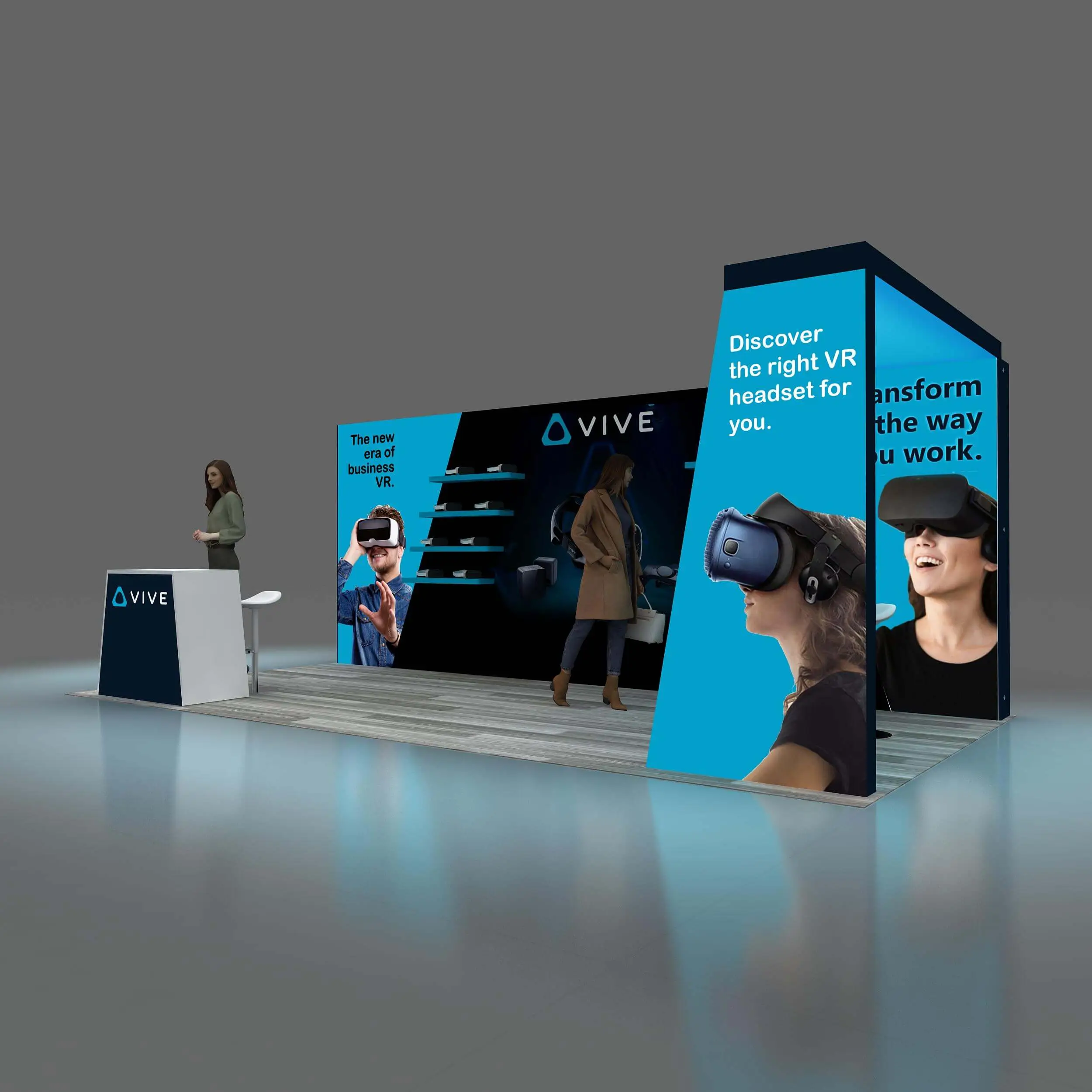 10x20 trade show displays