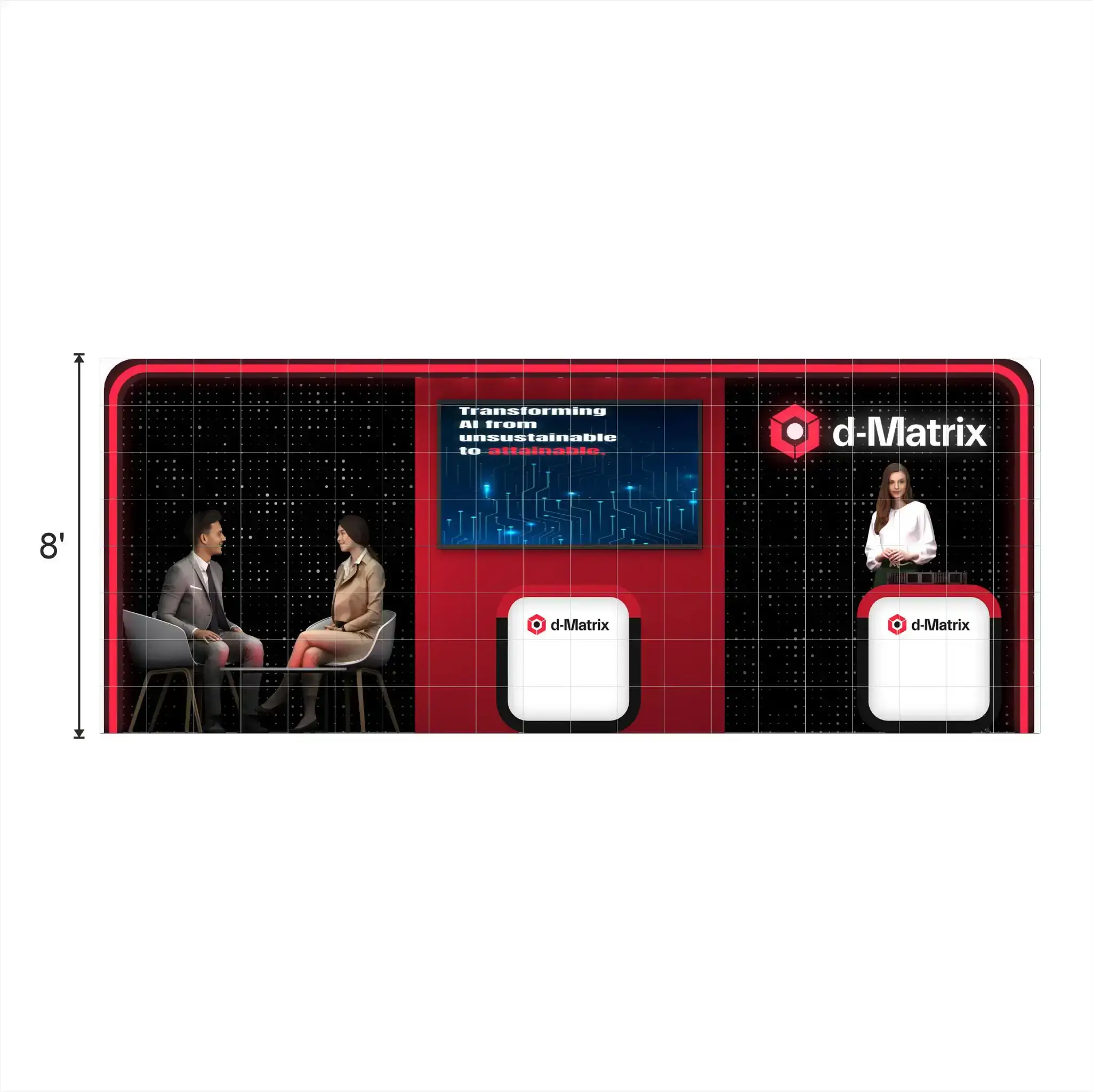 10x20 trade show displays