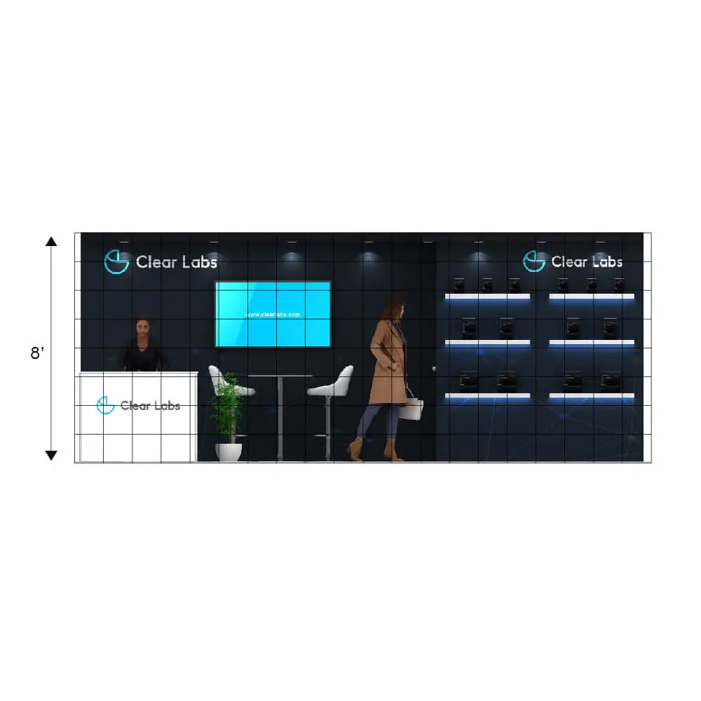 10x20 trade show displays