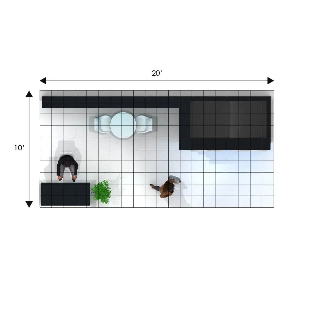 10x20 trade show displays