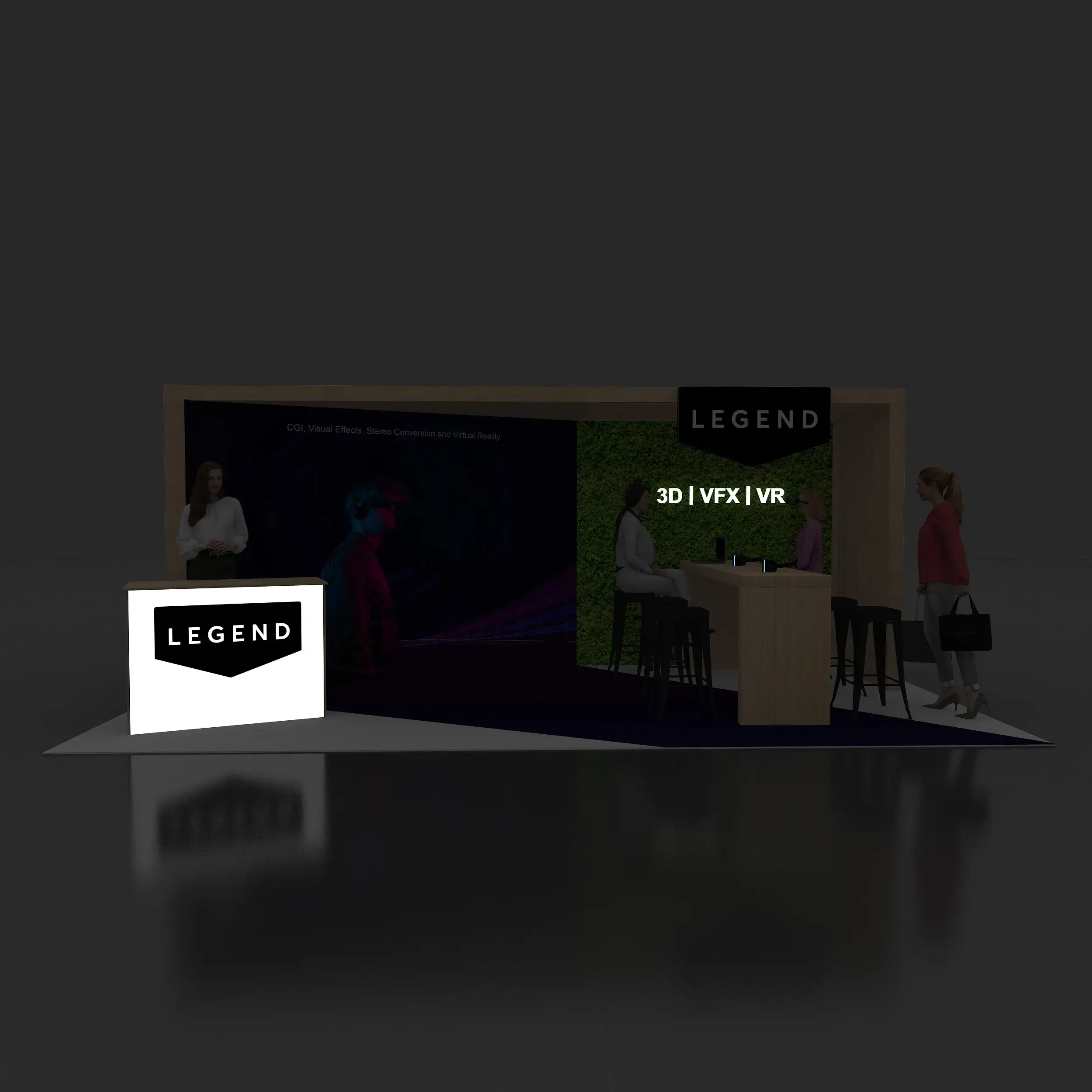 10x20 trade show displays