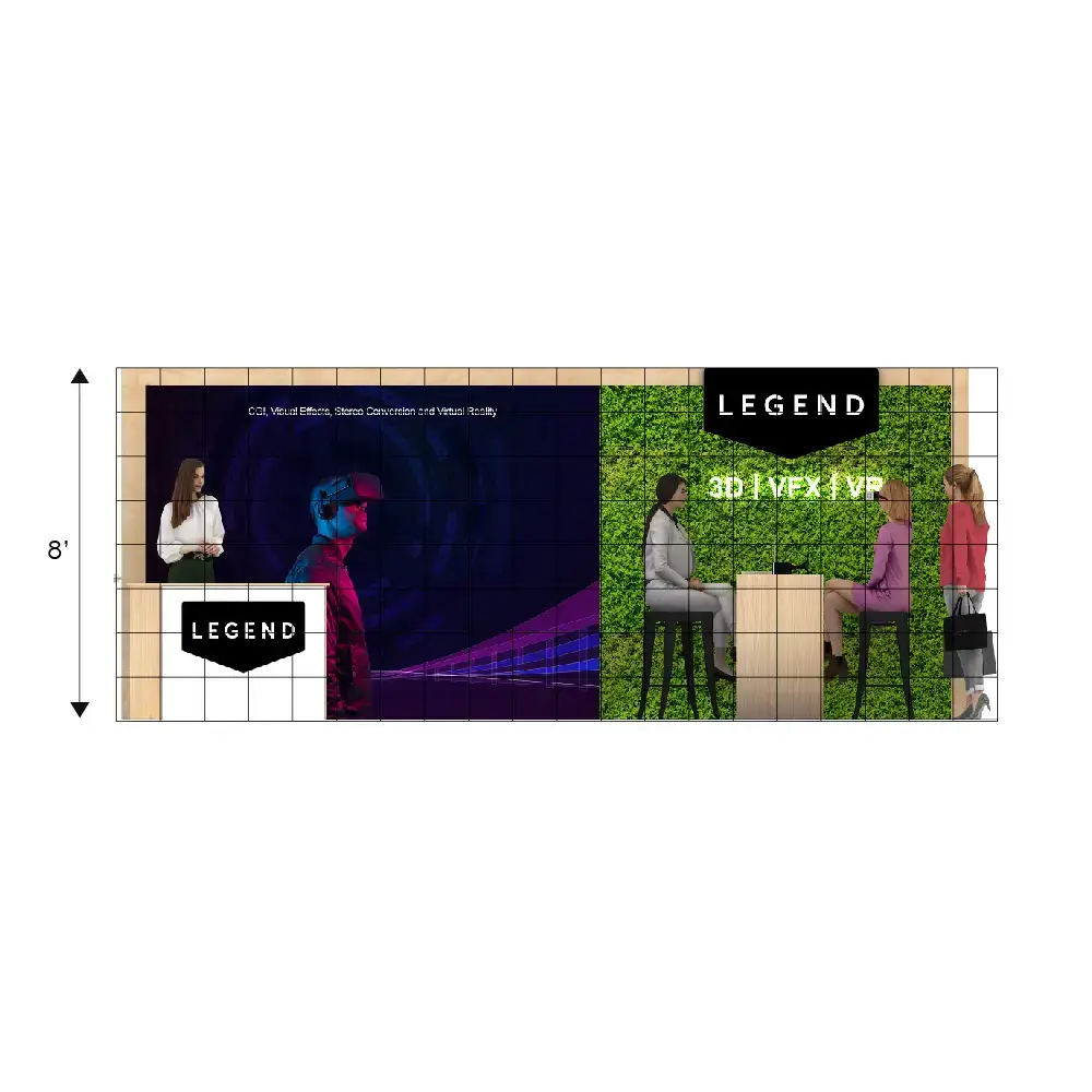 10x20 trade show displays