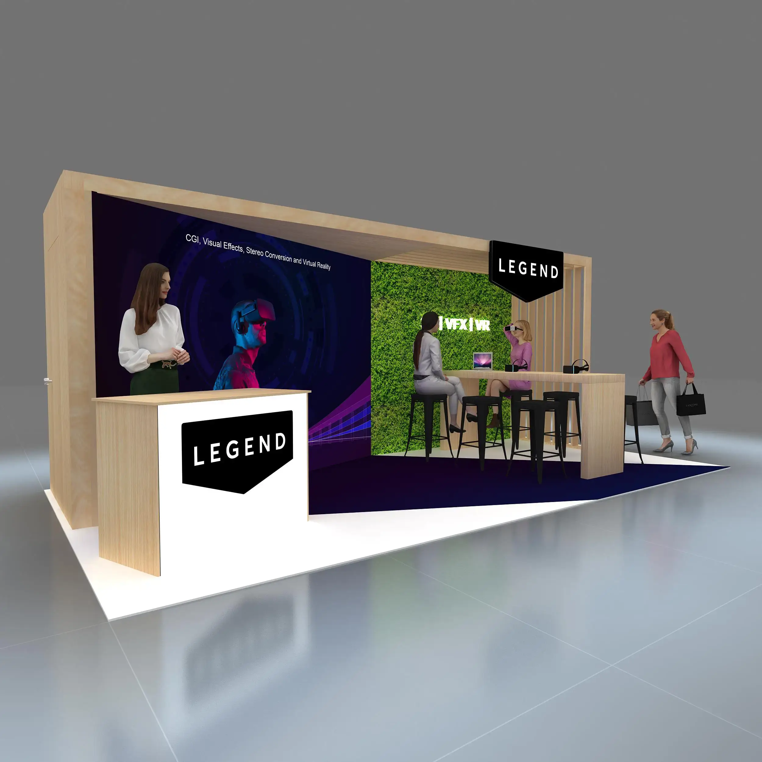 10x20 trade show displays