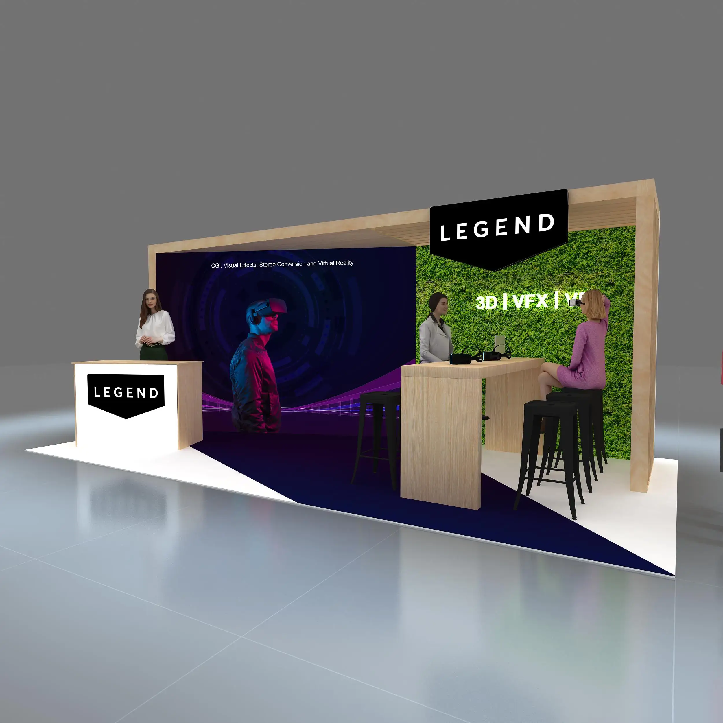 10x20 trade show displays