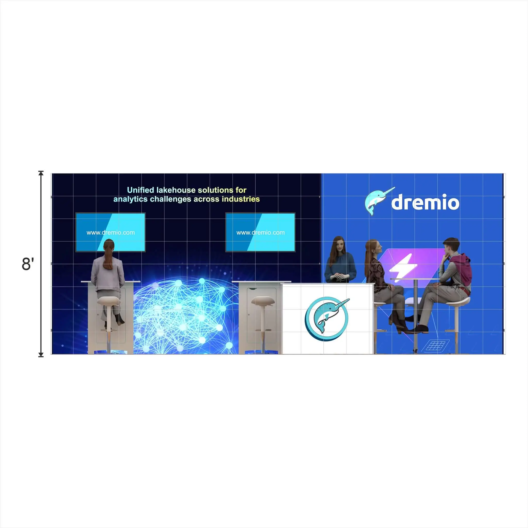 10x20 trade show displays