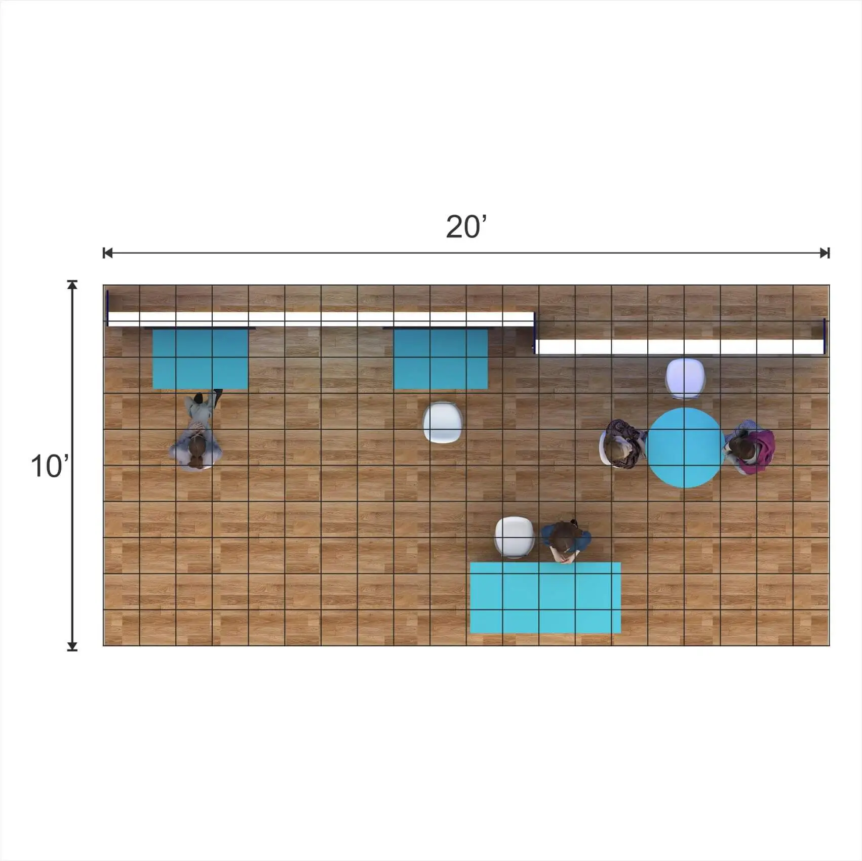 10x20 trade show displays