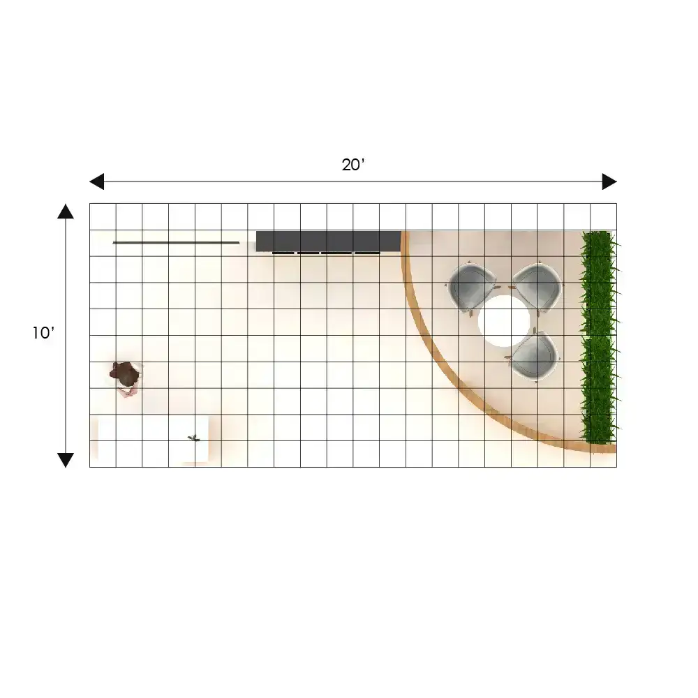 10x20 trade show displays