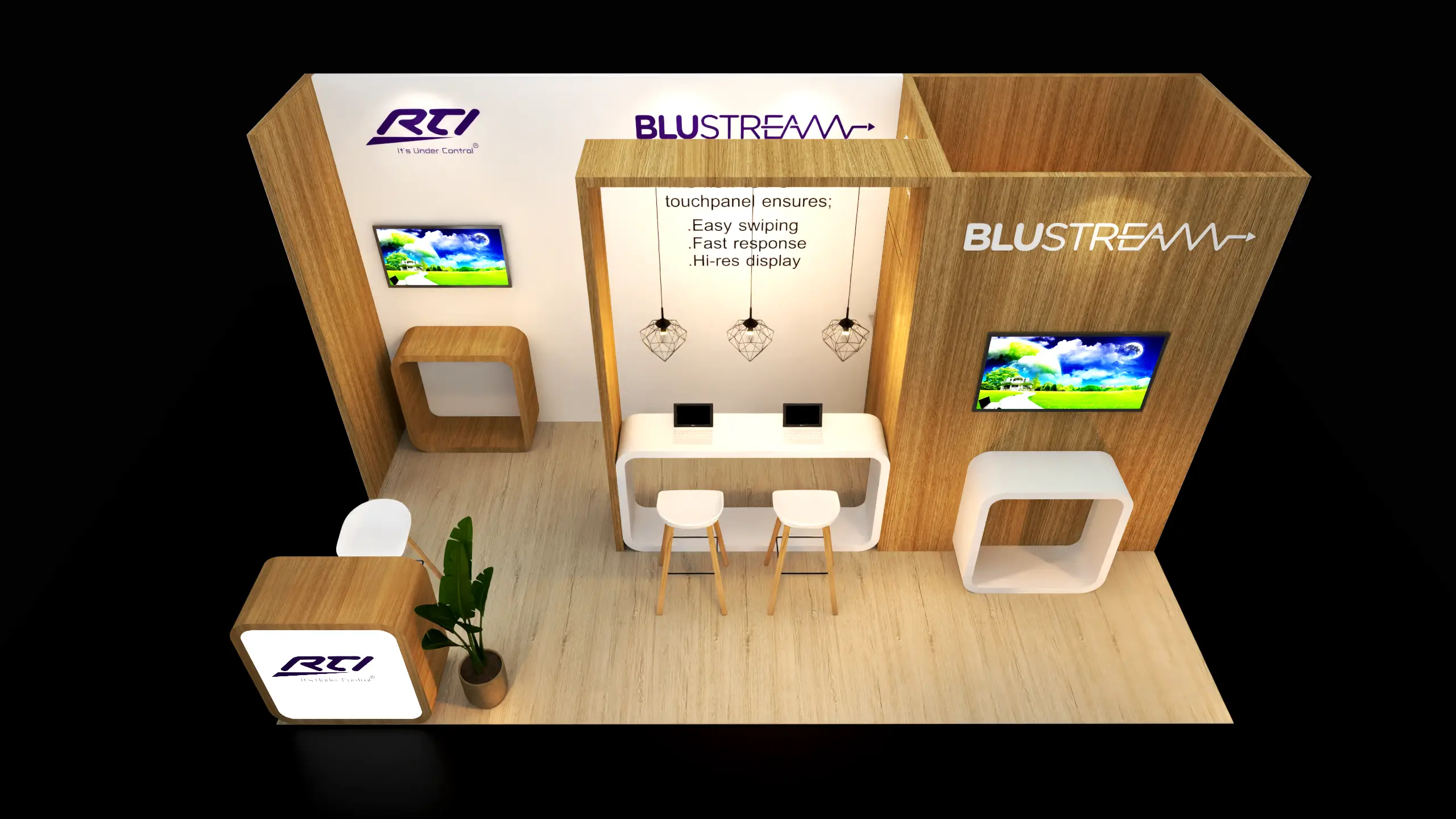 10x20 trade show displays