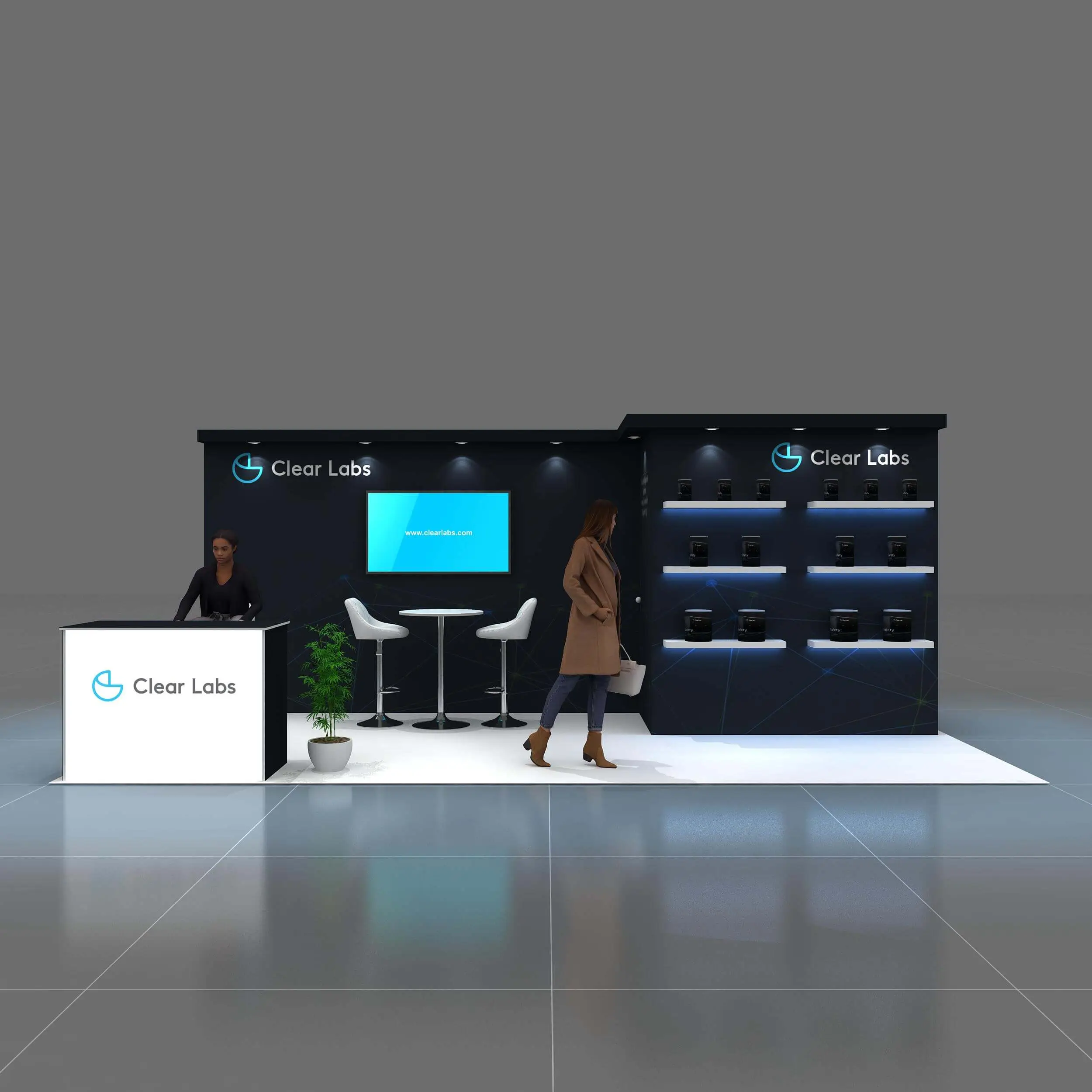 10x20 trade show booth ideas