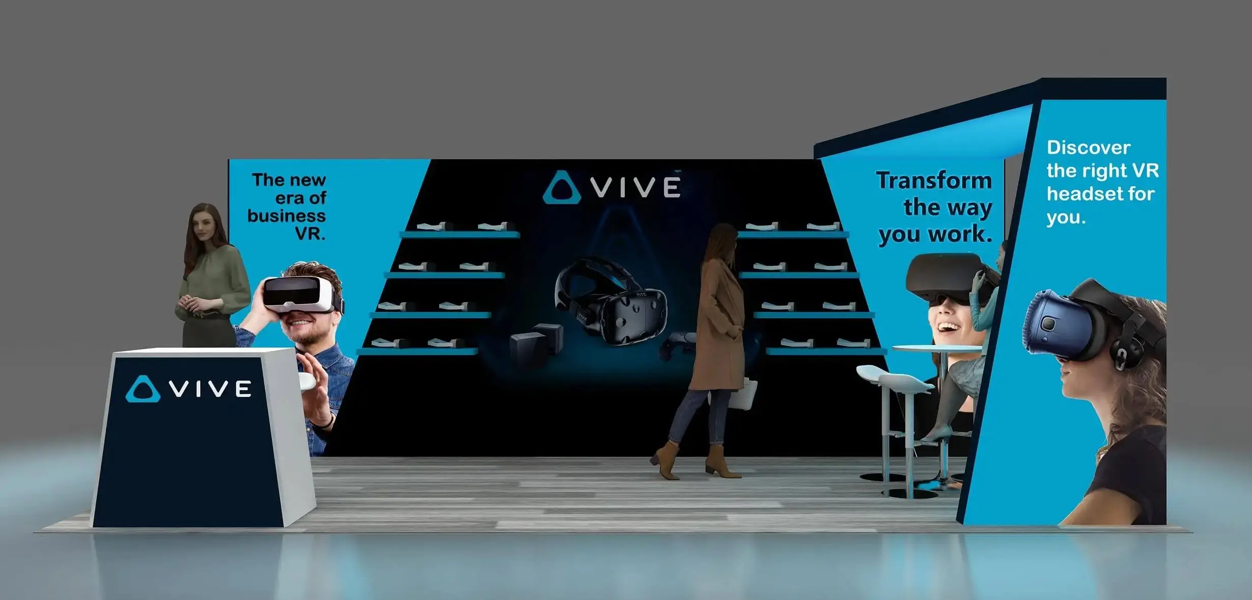 display for trade show 10x20