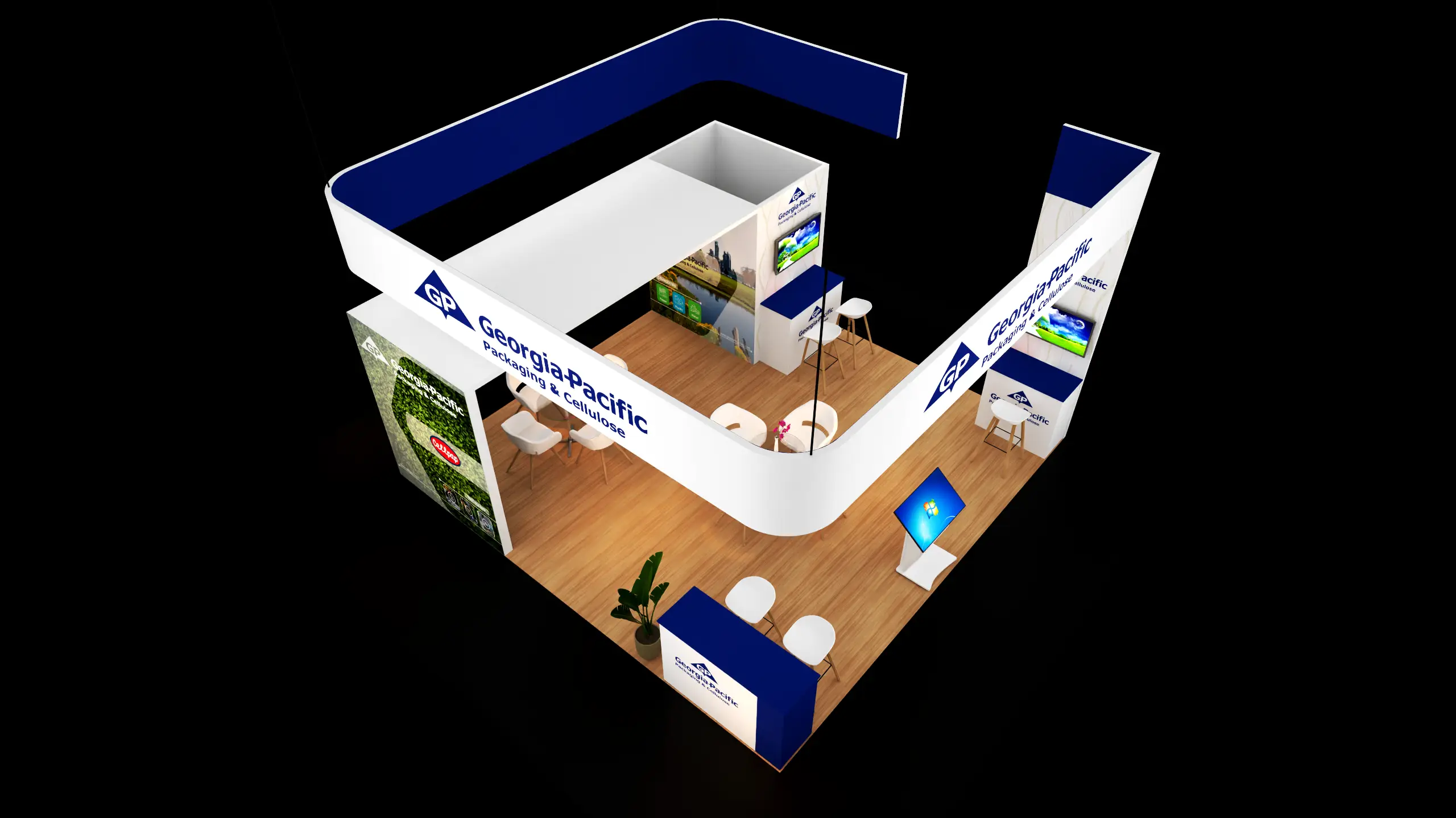 20x20convention booth builders