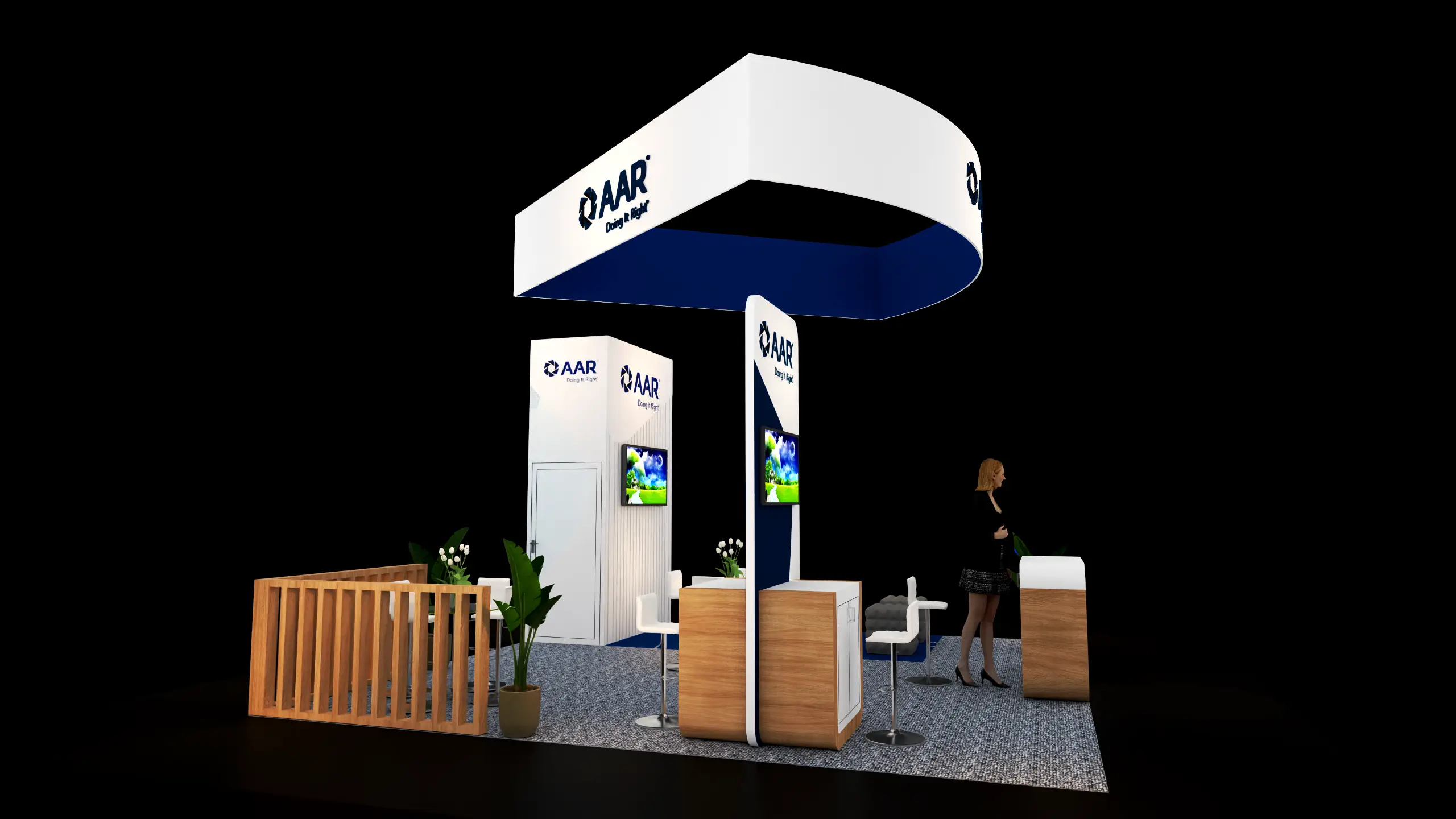 20x20convention booth builders