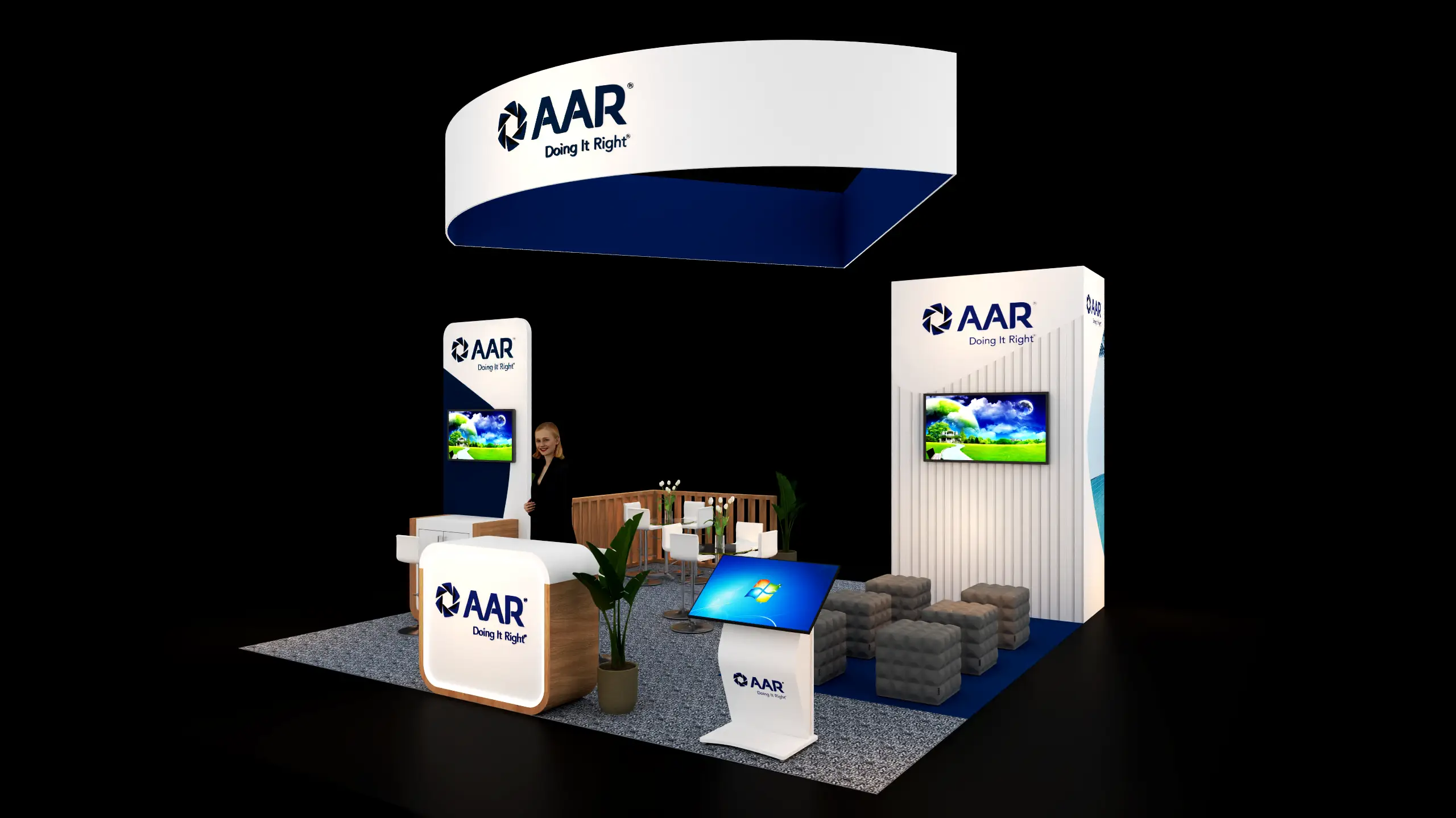 20x20convention booth builders