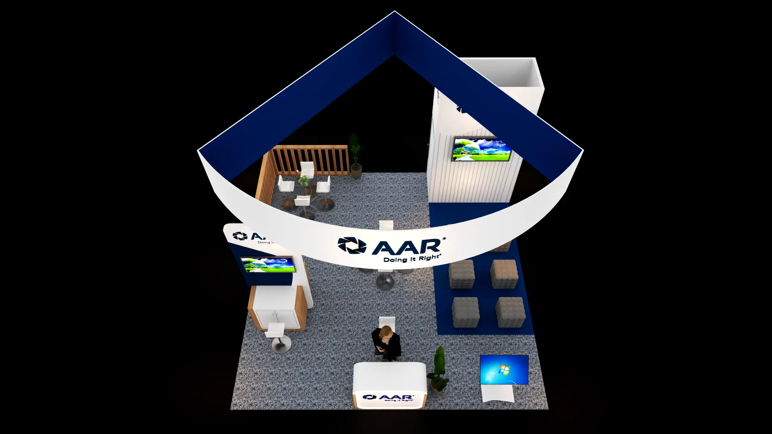 20x20convention booth builders