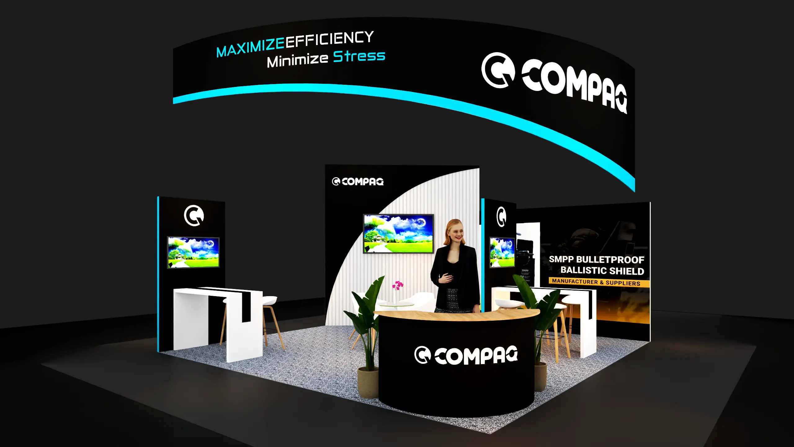 20x20convention booth builders