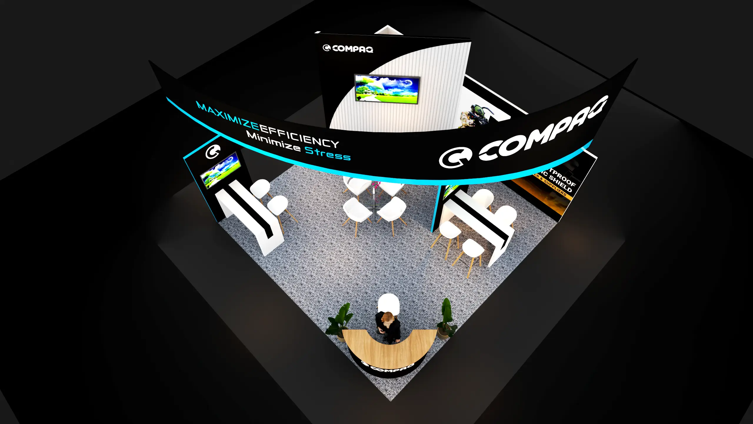 20x20convention booth builders