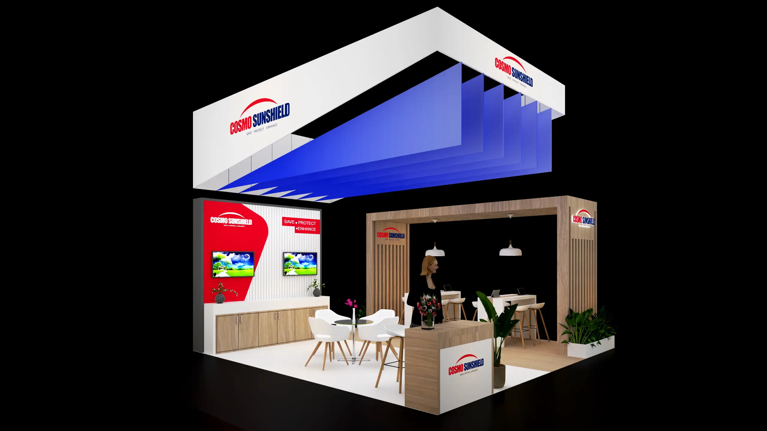 20x20convention booth builders