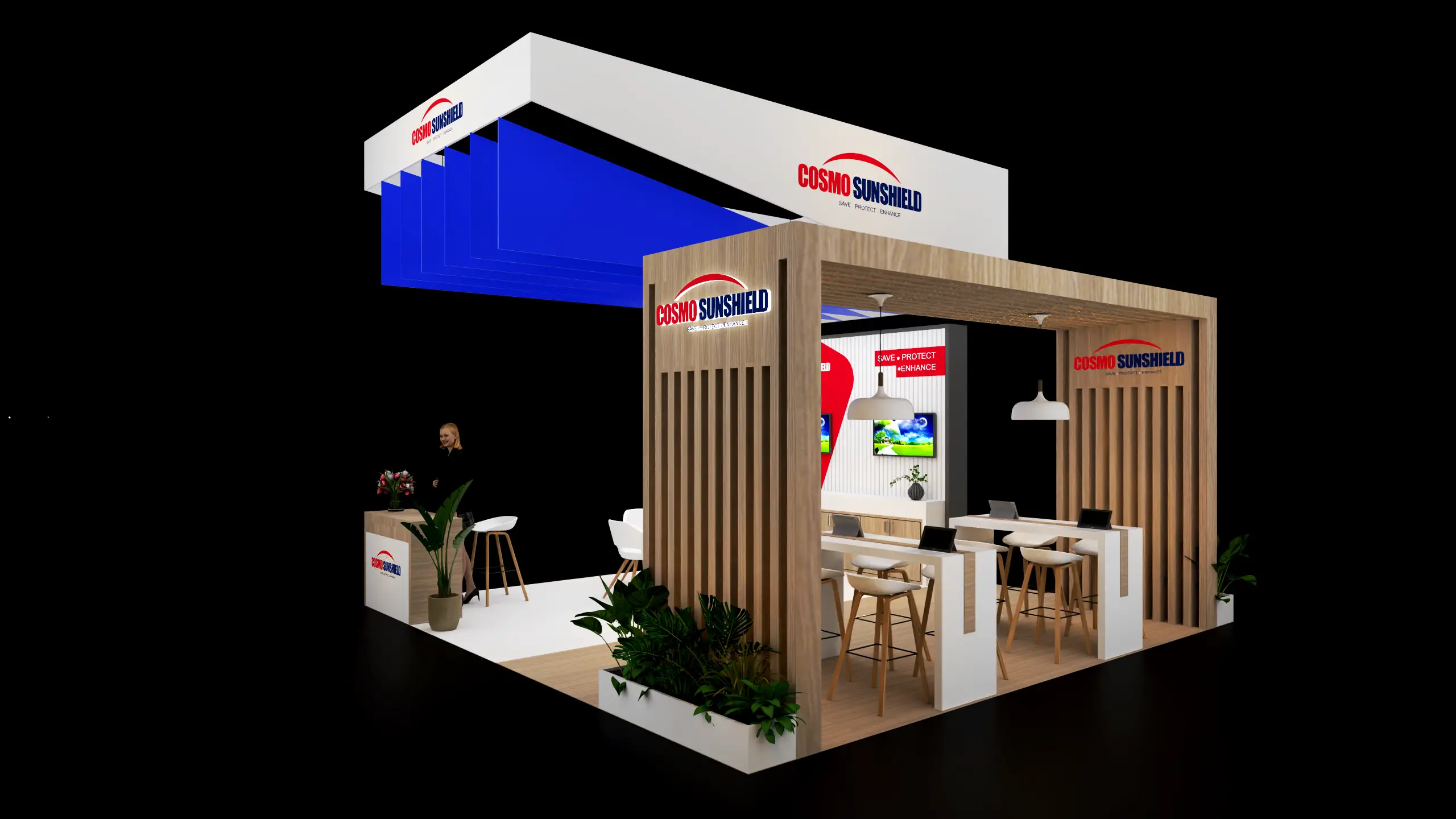 20x20convention booth builders