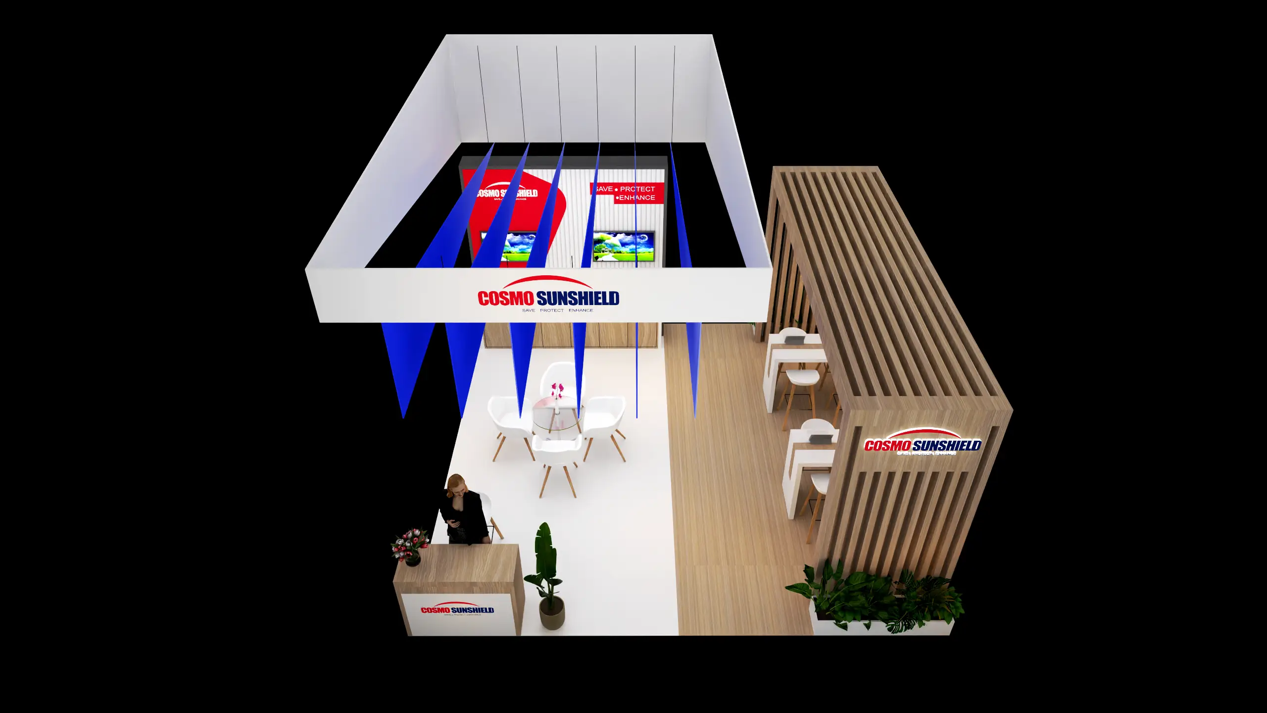 20x20convention booth builders