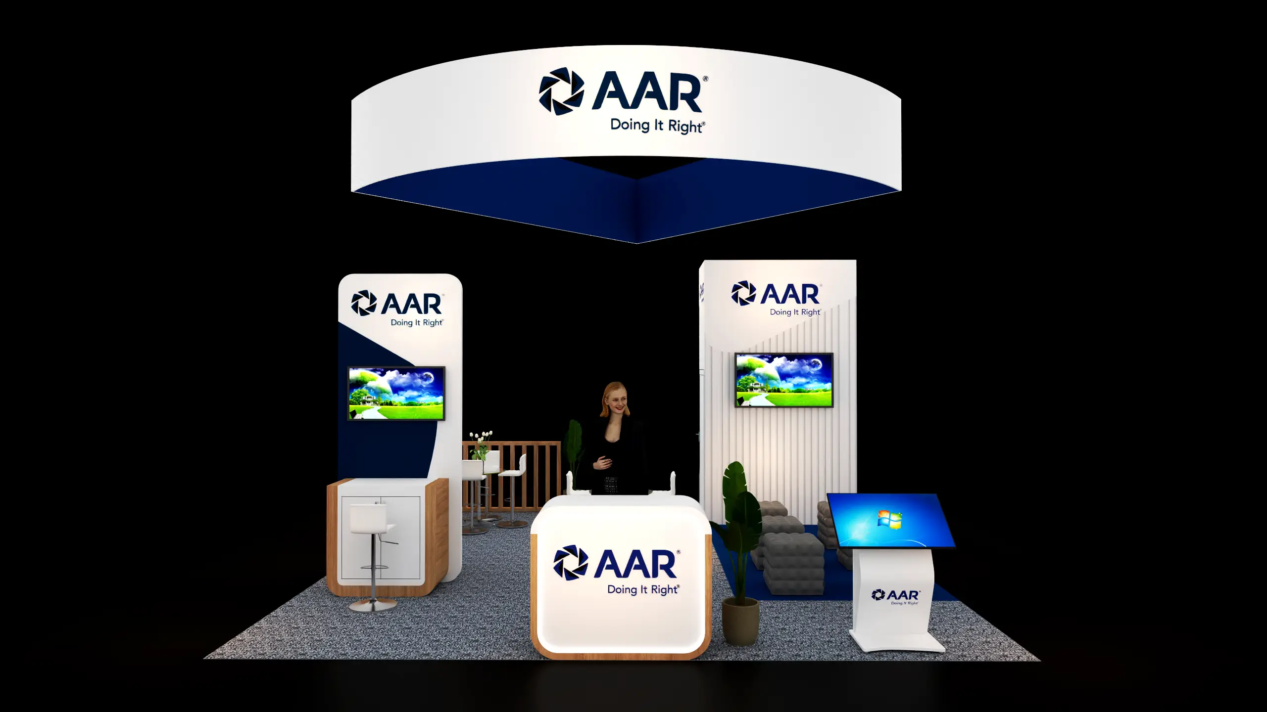 20x20 convention booth builders