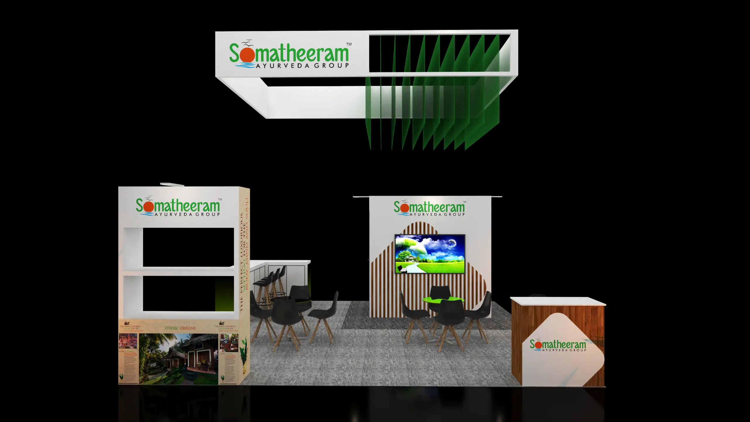 20x20 custom exhibit design