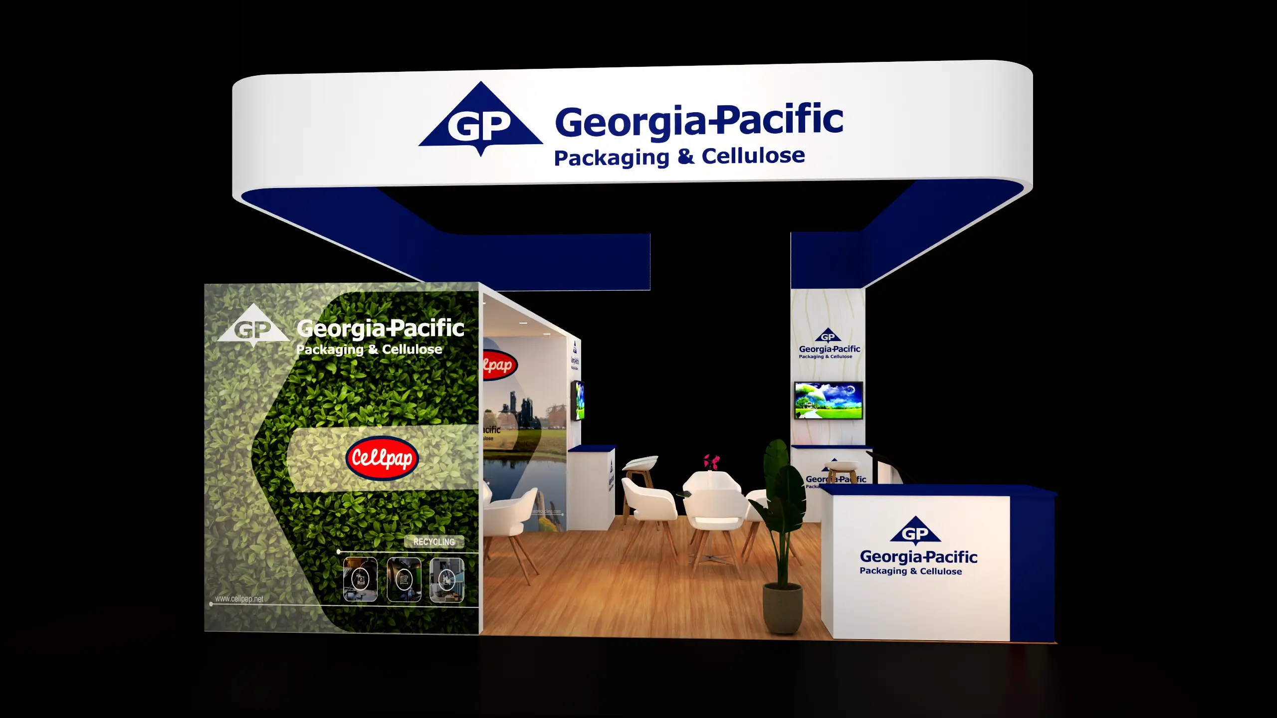 20x20 custom exhibit design