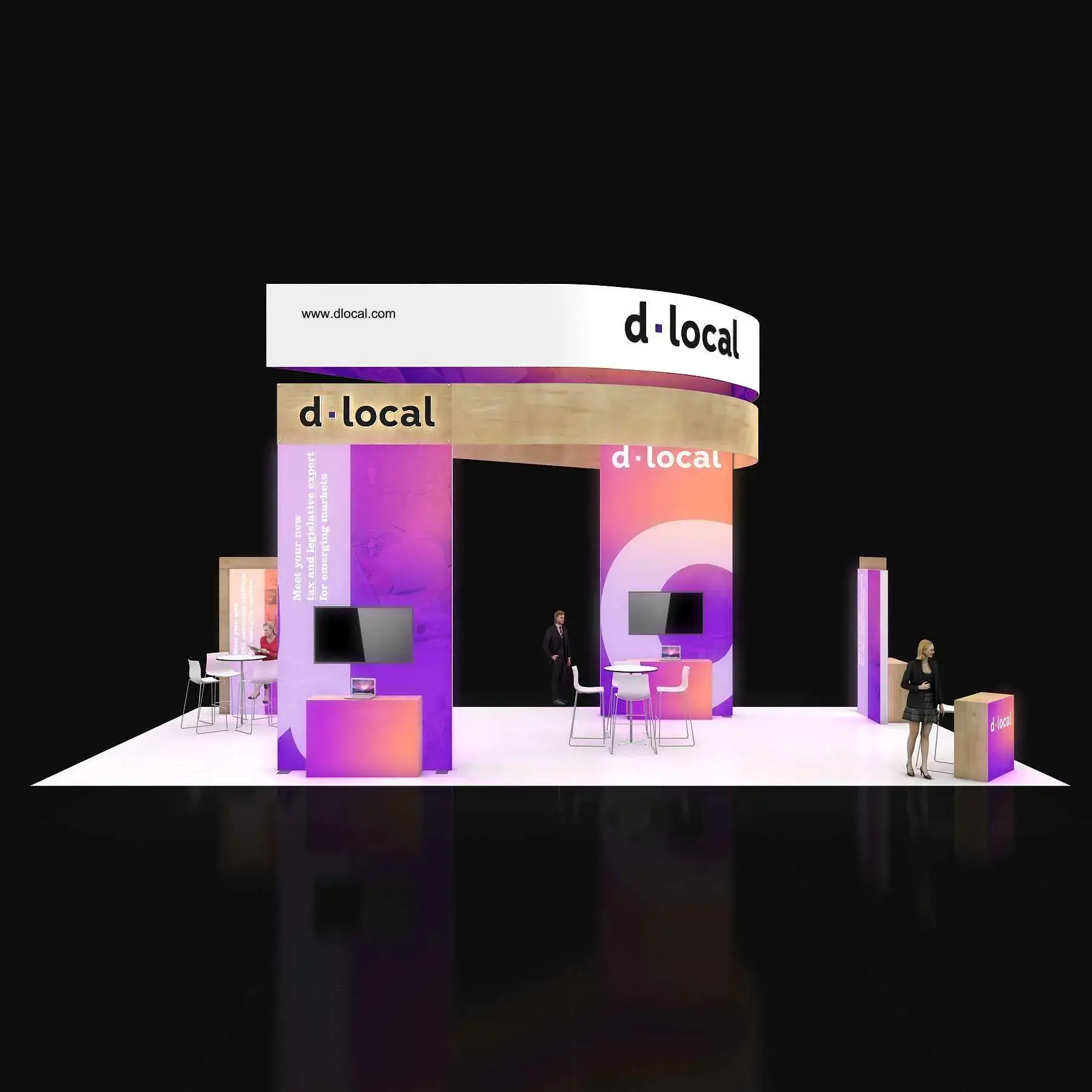 20x40 trade show displays