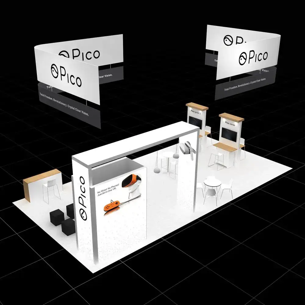 20x40 trade show displays