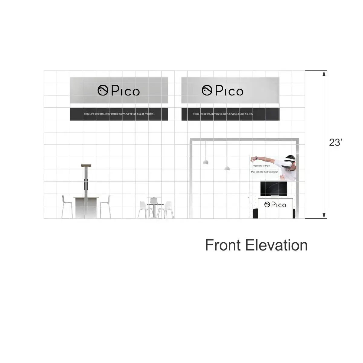 20x40 trade show displays