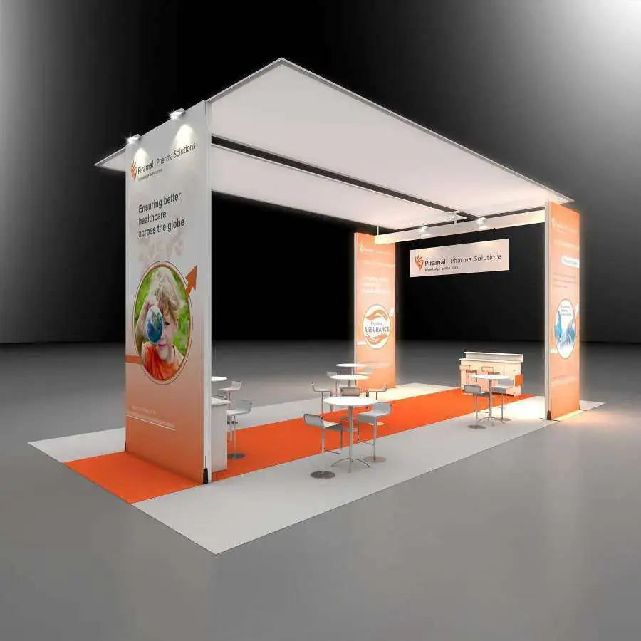20x40 trade show displays