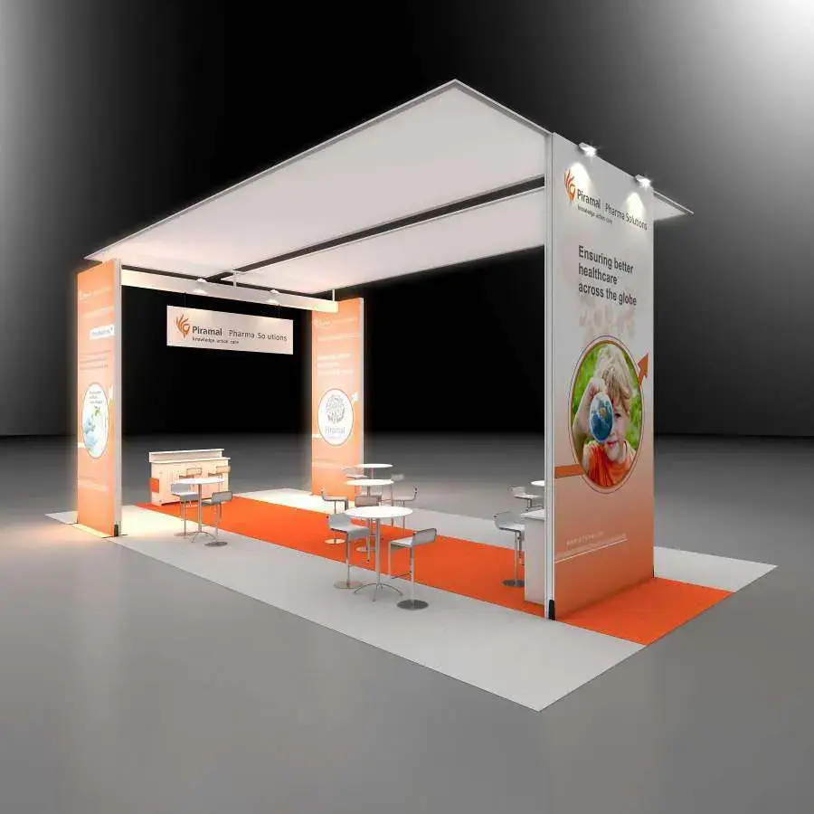 20x40 trade show displays