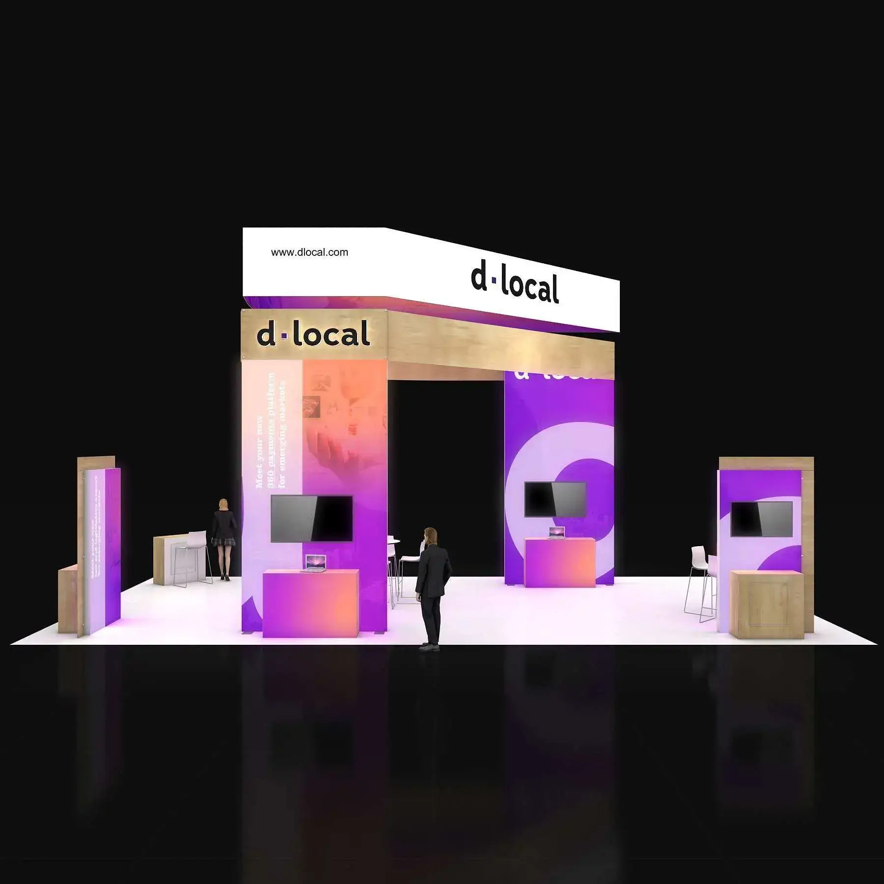 20x40 trade show displays